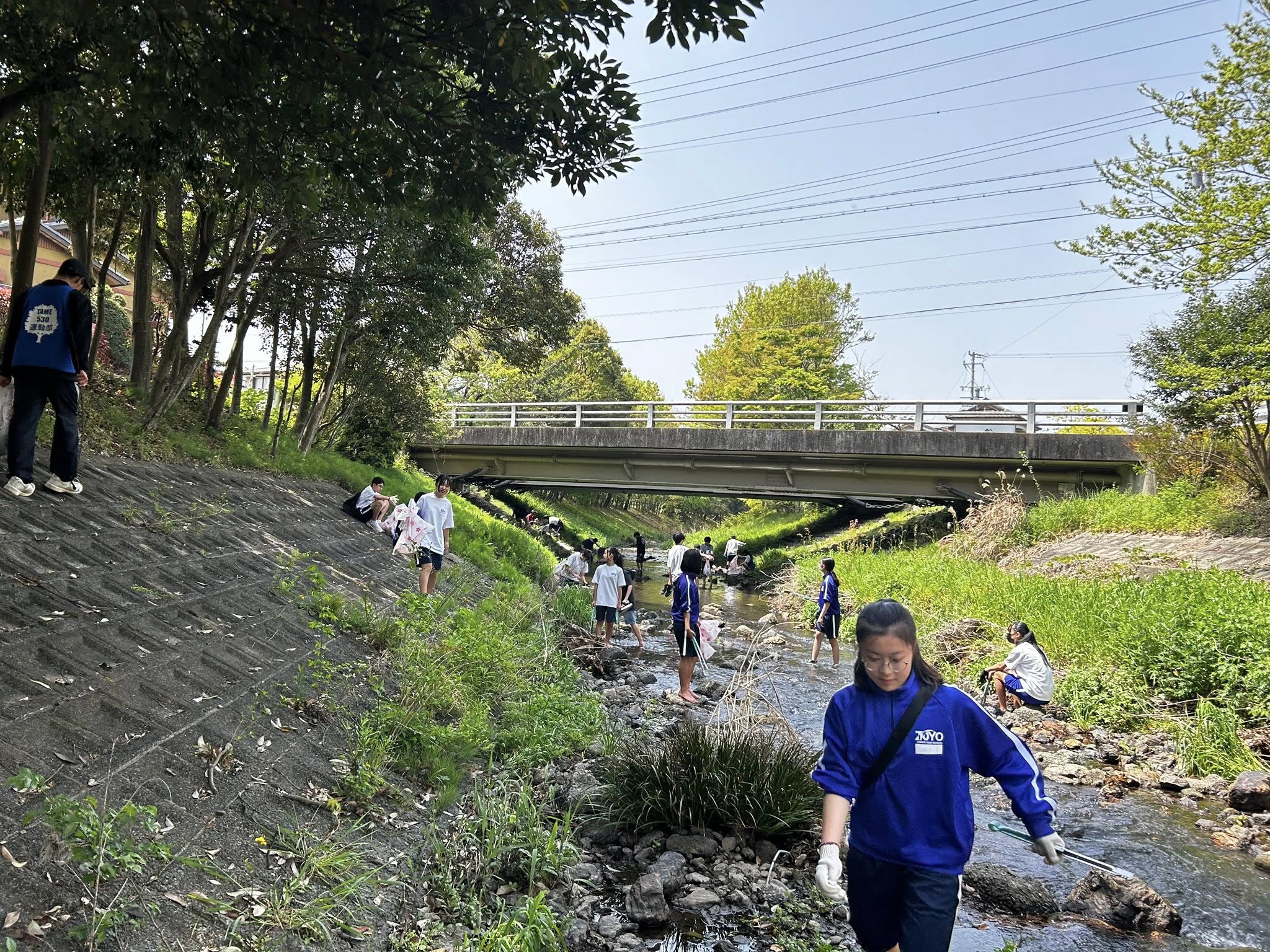 現地の活動スナップ